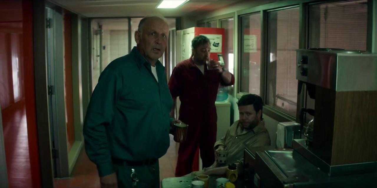 Nick Searcy, Mark Kelly, and Jonathan Shatzky in The Hot Zone (2019)