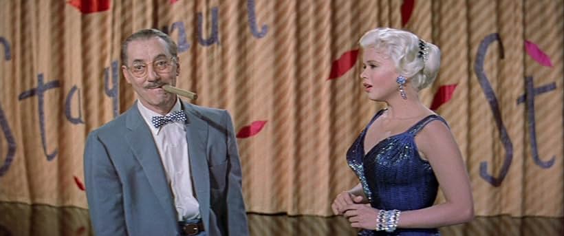 Groucho Marx and Jayne Mansfield in Will Success Spoil Rock Hunter? (1957)