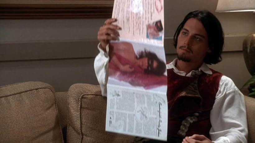 Johnny Depp and Géraldine Pailhas in Don Juan DeMarco (1994)