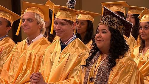 Calum Worthy, Raini Rodriguez, and Ross Lynch in Austin & Ally (2011)