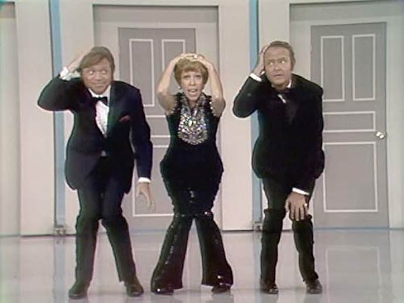 Carol Burnett, Harvey Korman, and Steve Lawrence in The Carol Burnett Show (1967)