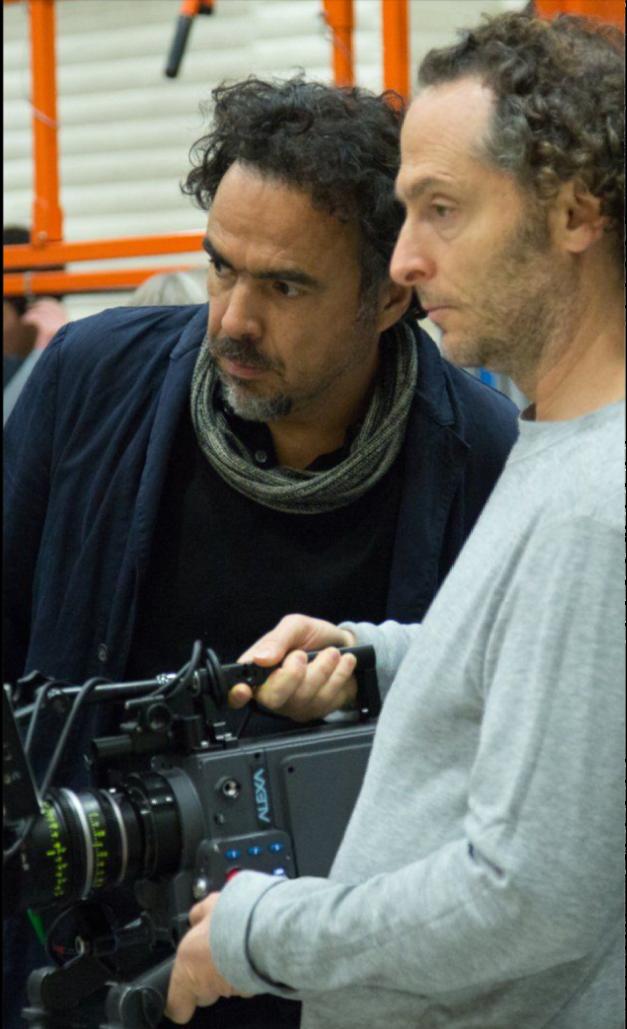 Alejandro G. Iñárritu and Emmanuel Lubezki in Birdman or (The Unexpected Virtue of Ignorance) (2014)