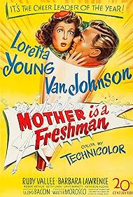 Van Johnson and Loretta Young in Mother Is a Freshman (1949)