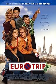 Michelle Trachtenberg, Jessica Boehrs, Jacob Pitts, Travis Wester, and Scott Mechlowicz in EuroTrip (2004)