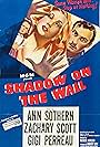 Gigi Perreau, Zachary Scott, and Ann Sothern in Shadow on the Wall (1950)