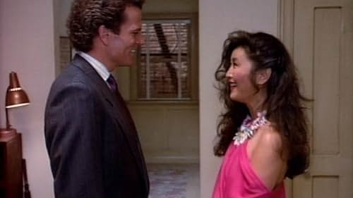 Mie Hunt and Patrick Wayne in Sledge Hammer! (1986)