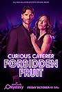 Nikki Deloach and Andrew W. Walker in Curious Caterer: Forbidden Fruit (2024)