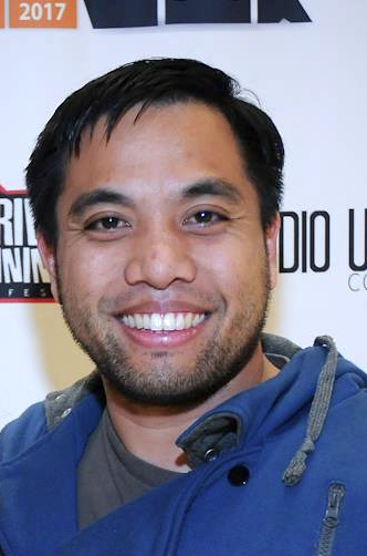 Fernando Jay Huerto at an event for Codex Hero Excel (2016)