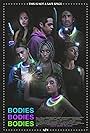 Pete Davidson, Lee Pace, Chase Sui Wonders, Amandla Stenberg, Rachel Sennott, Maria Bakalova, and Myha'la in Bodies Bodies Bodies (2022)