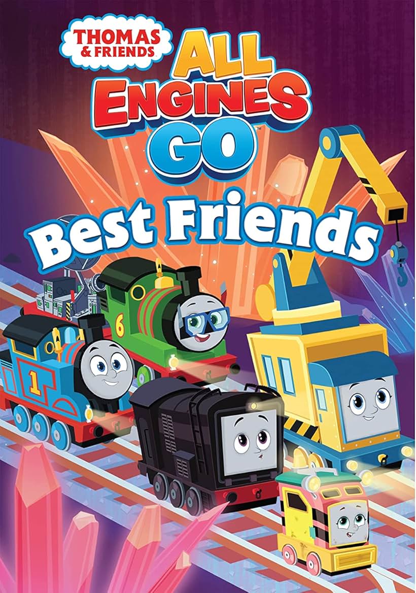 Charlie Zeltzer, Shomoy James Mitchell, Meesha Contreras, Talia Evans, and Ava Ro in Thomas & Friends: All Engines Go (2021)