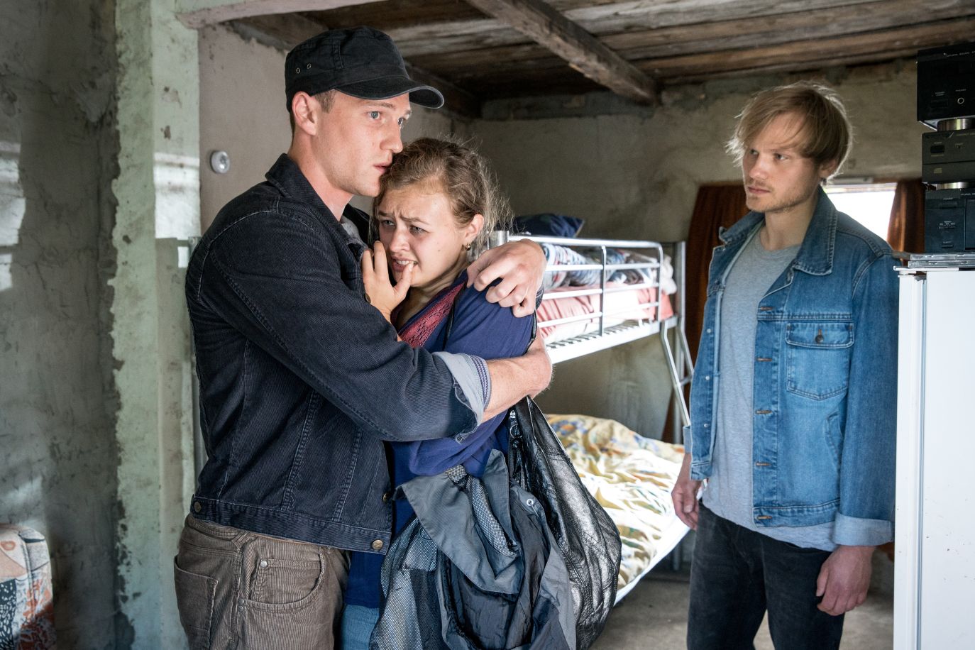 Anton Spieker, Artjom Gilz, and Katja Hutko in Leipzig Homicide (2001)