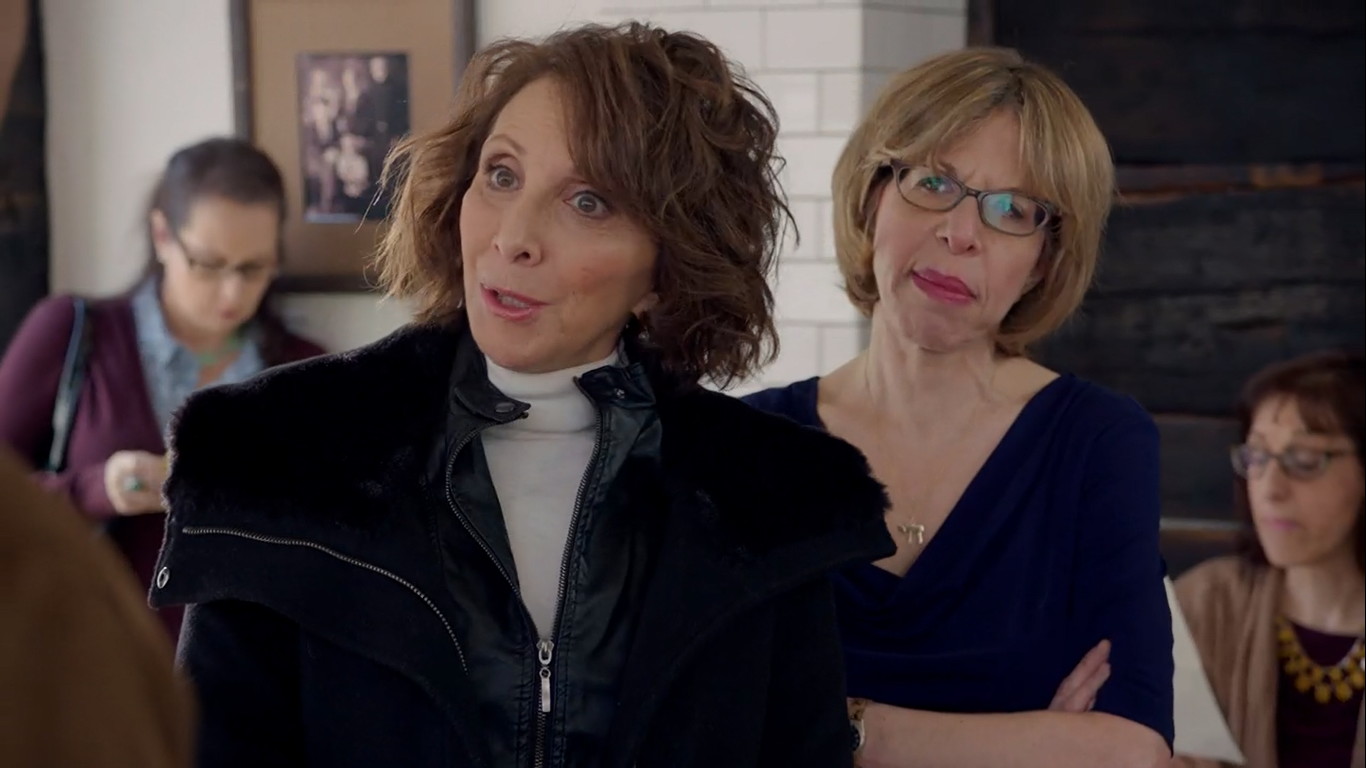 Jackie Hoffman and Andrea Martin in Difficult People (2015)