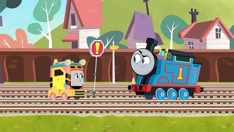 Aaron Barashi, Holly Dixon, Meesha Contreras, and Glee Dango in Thomas & Friends: All Engines Go (2021)