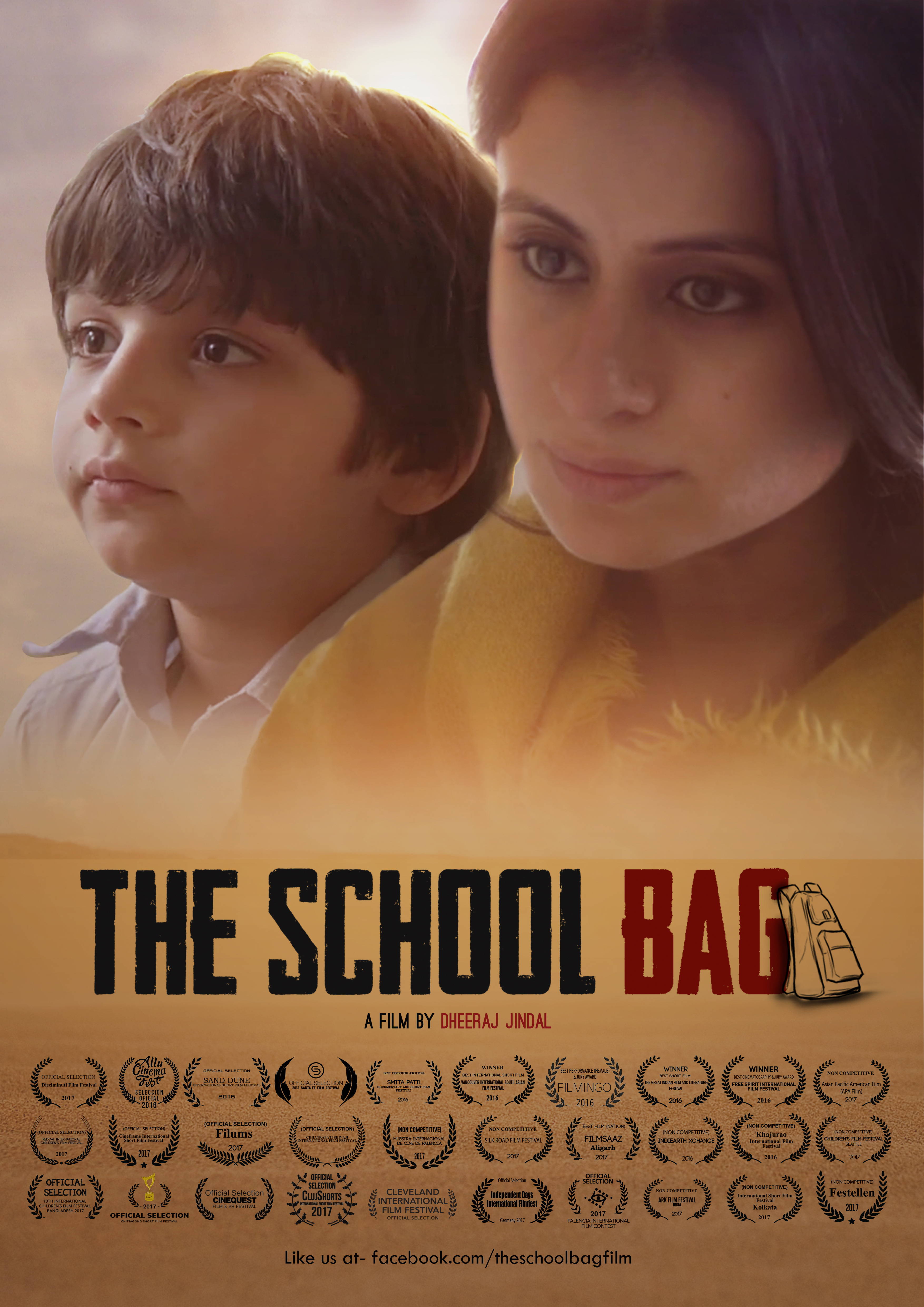 Rasika Dugal and Sartaaj Rk in The School Bag (2017)