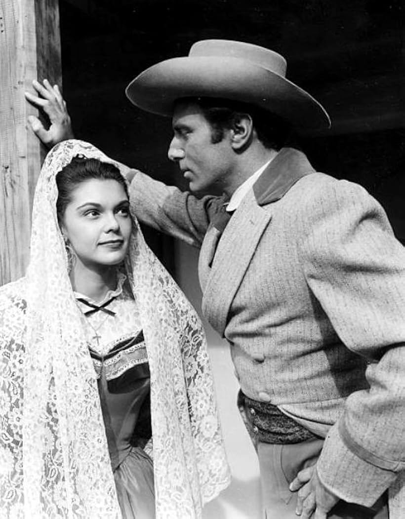 Scott Forbes and Eugenia Paul in The Adventures of Jim Bowie (1956)