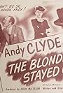 Andy Clyde in The Blonde Stayed On (1946)