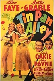 Betty Grable, Alice Faye, Jack Oakie, and John Payne in Tin Pan Alley (1940)