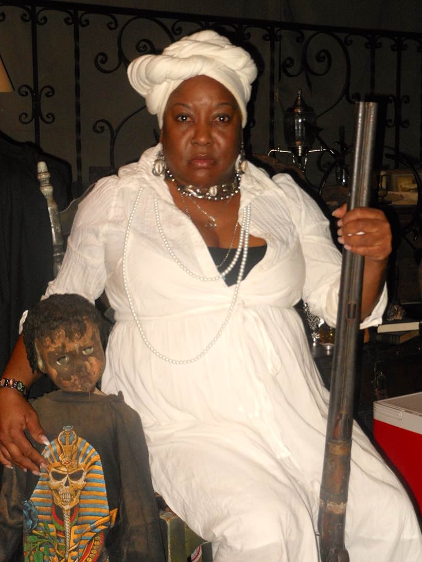 Diva as the Haitian Priestess in "Prosper". The horror movie