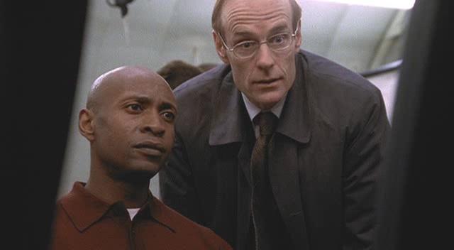 Matt Frewer and Peter Bryant in Taken (2002)