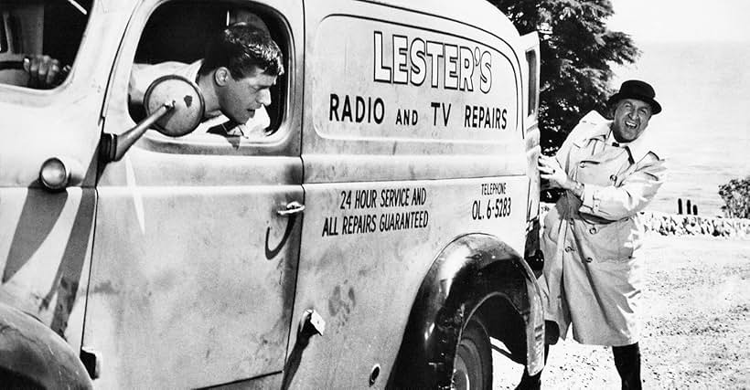 Jerry Lewis and Jesse White in It's Only Money (1962)