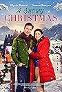 Damon Runyan and Elysia Rotaru in A Snowy Christmas (2021)