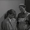 Bibi Andersson and Barbro Hiort af Ornäs in Nära livet (1958)