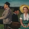 Maureen O'Hara, John Wayne, and Barry Fitzgerald in The Quiet Man (1952)