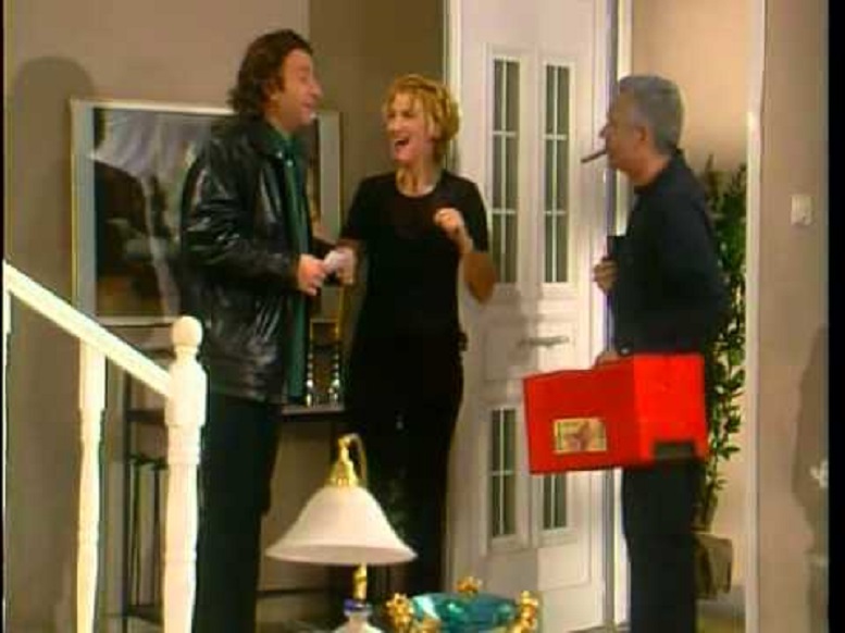 Kostas Koklas, Ketty Konstadinou, and Kostas Baras in Episode #1.18 (1999)