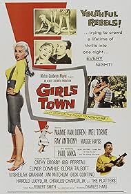 Paul Anka and Mamie Van Doren in Girls Town (1959)