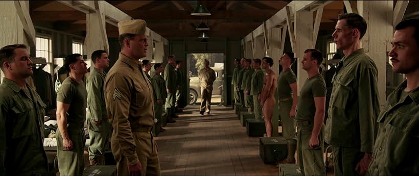 Vince Vaughn, Firass Dirani, Nico Cortez, Luke Pegler, Richard Pyros, Ben Mingay, Goran D. Kleut, Luke Bracey, Milo Gibson, and Jacob Warner in Hacksaw Ridge (2016)