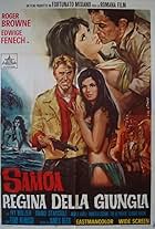 Roger Browne and Edwige Fenech in Samoa, Queen of the Jungle (1968)