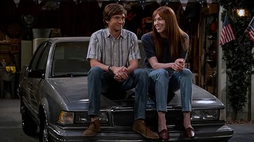 Topher Grace and Laura Prepon in That '90s Show (2023)