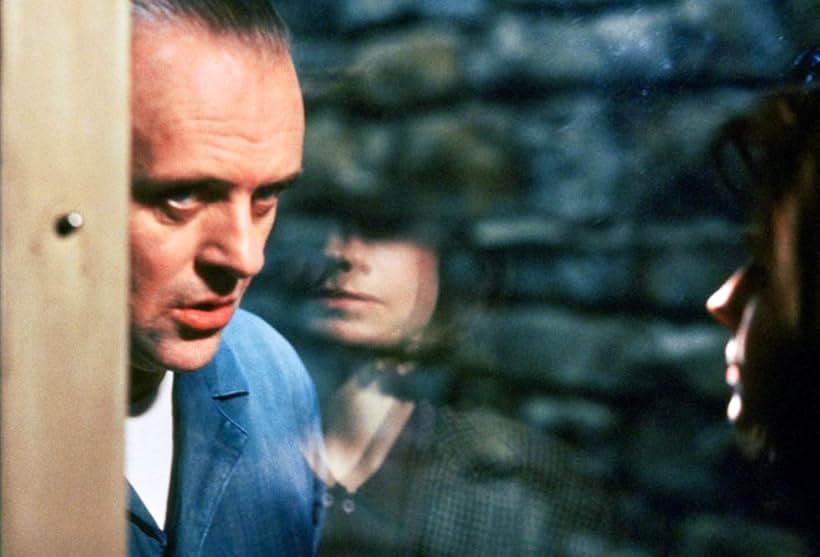 Jodie Foster and Anthony Hopkins in The Silence of the Lambs (1991)