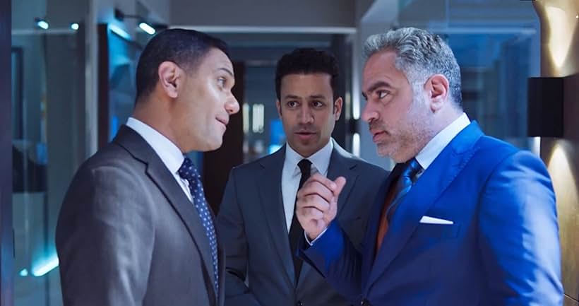 Ahmed Dawood, Asser Yassin, and Mohamed Shahin in Suits (2022)