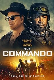 Mickey Rourke and Michael Jai White in The Commando (2022)