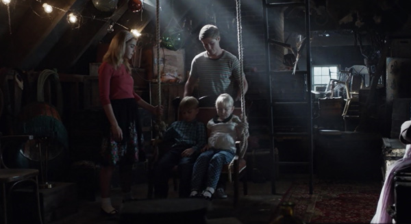 Kiernan Shipka, Mason Dye, Maxwell Kovach, and Ava Telek in The Dollanganger Saga (2014)