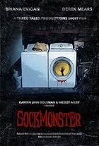 Briana Evigan, Derek Mears, Darren Lynn Bousman, Victoria Matlock, Amanda Markowitz, Wesley Alley, and Bradley Fowler in SockMonster (2017)