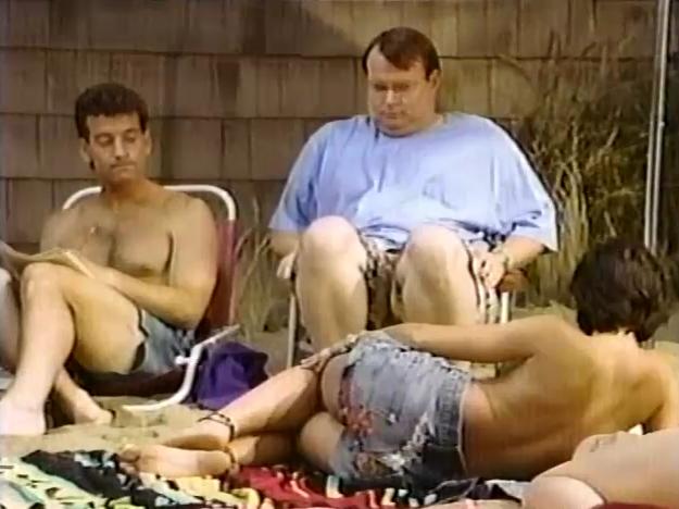 Tom McGowan and Lew Schneider in Down the Shore (1992)