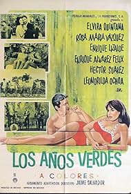 Rosa María Vázquez and Enrique Álvarez Félix in Los años verdes (1967)