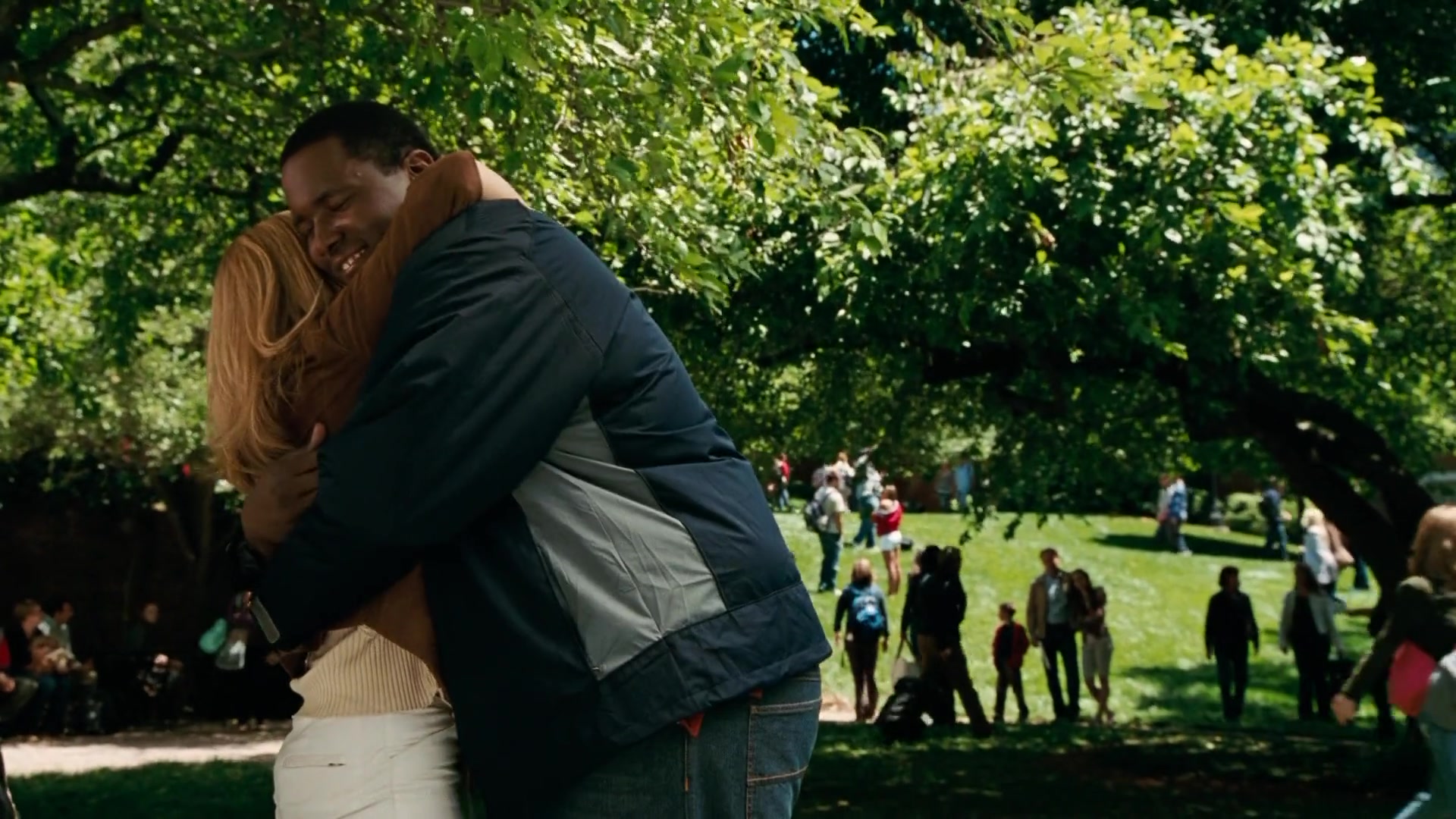 Sandra Bullock and Quinton Aaron in The Blind Side (2009)