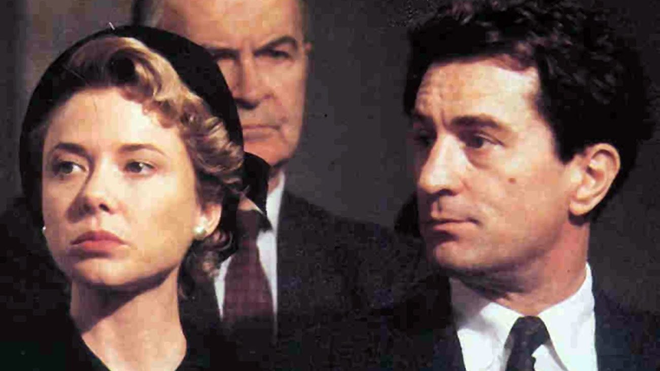 Robert De Niro and Annette Bening in Guilty by Suspicion (1991)