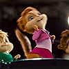 Christina Applegate, Anna Faris, and Amy Poehler in Alvin and the Chipmunks: The Squeakquel (2009)