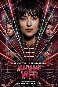 Dakota Johnson, Tahar Rahim, Sydney Sweeney, Isabela Merced, and Celeste O'Connor in Madame Web (2024)