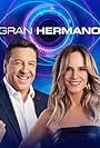 Julio César Rodríguez and Diana Bolocco in Gran Hermano Chile (2023)