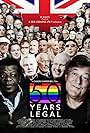 Stephen Fry, Simon Callow, Derek Jacobi, Elton John, Ian McKellen, Michael Cashman, Julian Clary, Matt Lucas, Zoe Lyons, Stephen K. Amos, Marc Almond, Peter Tatchell, and Angela Eagle in 50 Years Legal (2017)