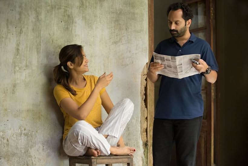 Fahadh Faasil and Mamta Mohandas in Carbon (2018)