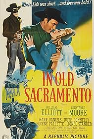 Bill Elliott and Constance Moore in In Old Sacramento (1946)