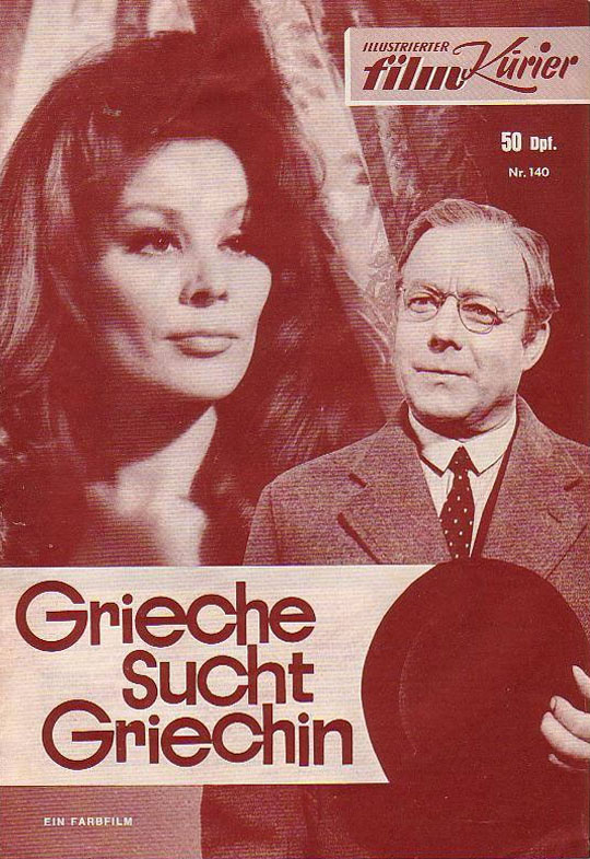 Heinz Rühmann and Irina Demick in Grieche sucht Griechin (1966)