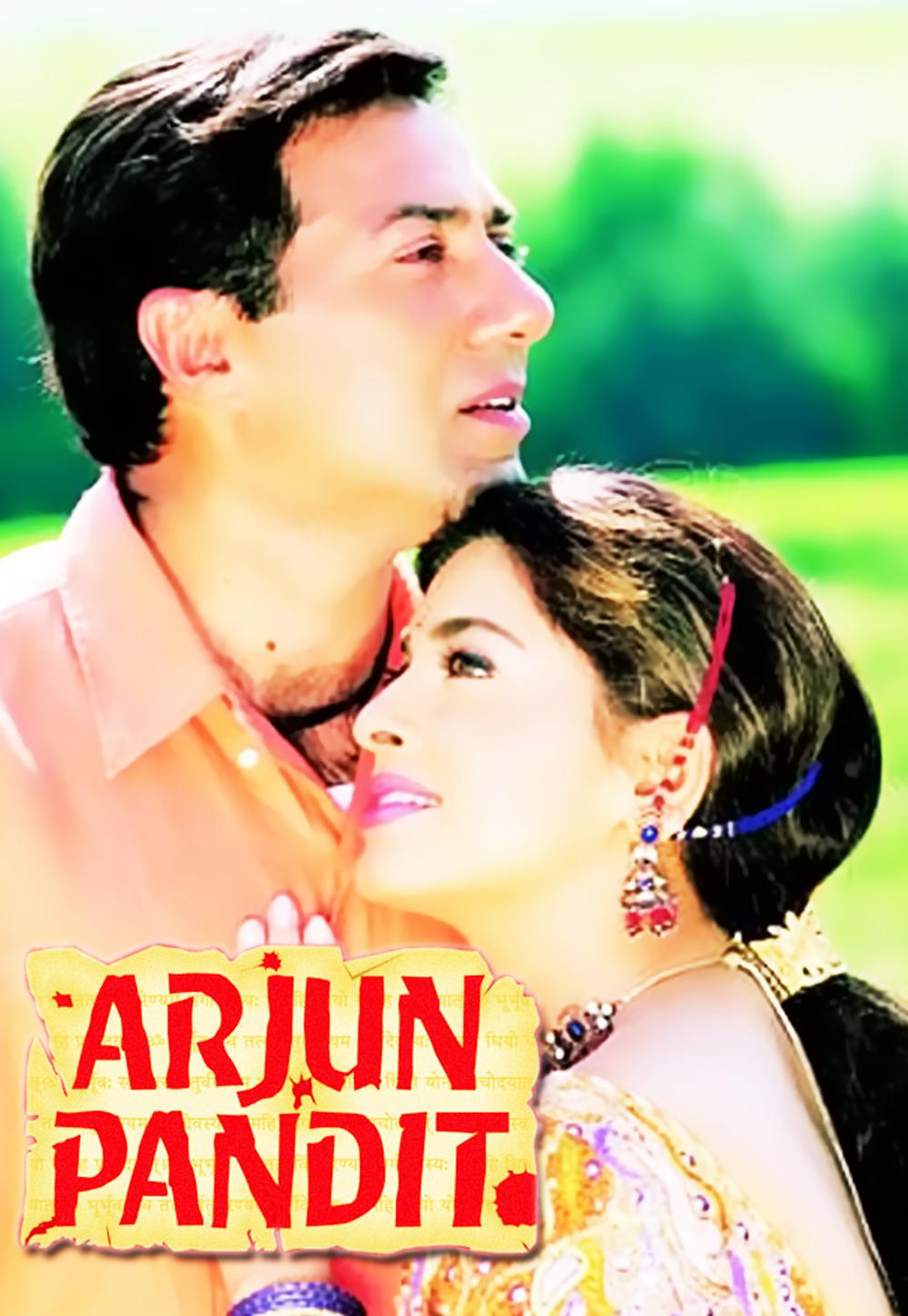 Juhi Chawla and Sunny Deol in Arjun Pandit (1999)