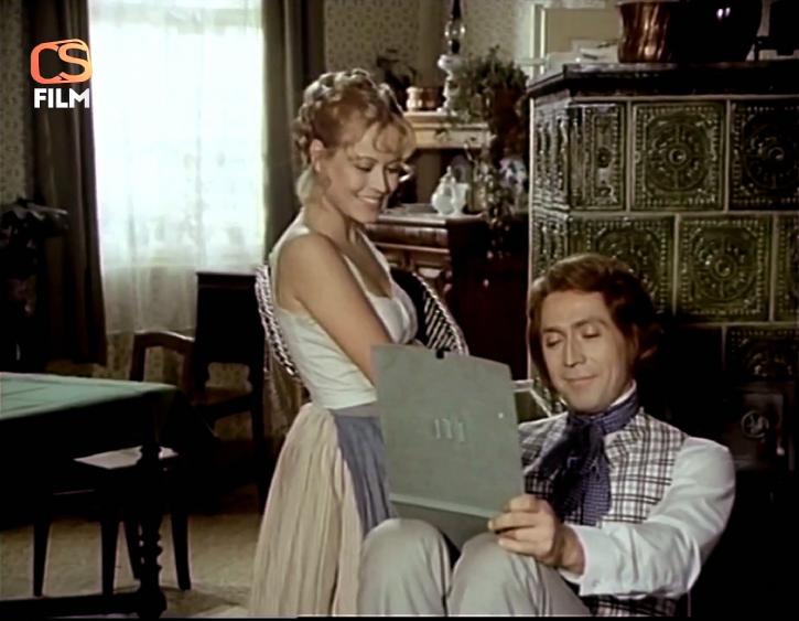 Petr Kostka and Jana Svandová in Paleta lásky (1976)